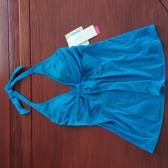 Gottex Other - Gottex Contour Tankini Top in Royal Blue Size 10